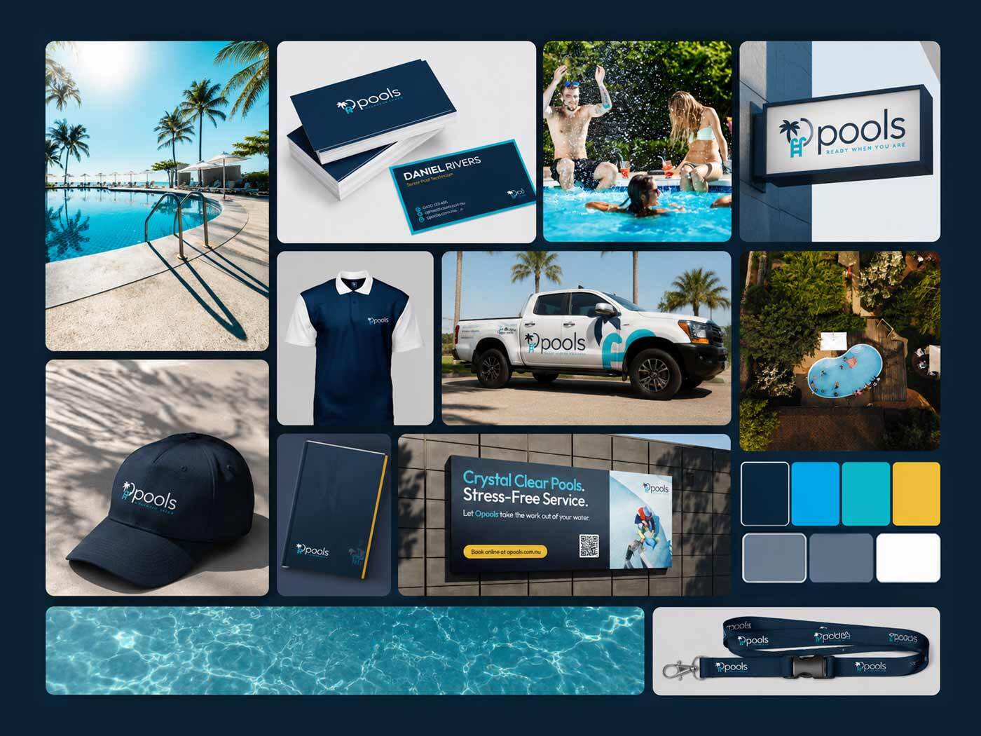 Brand identity and logo design work by Graphiker