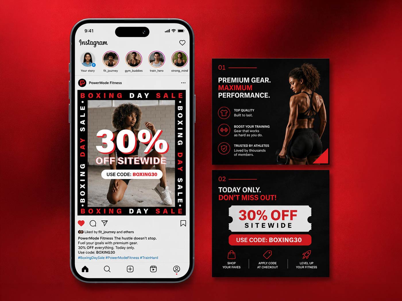 Social media and ad creative by Graphiker