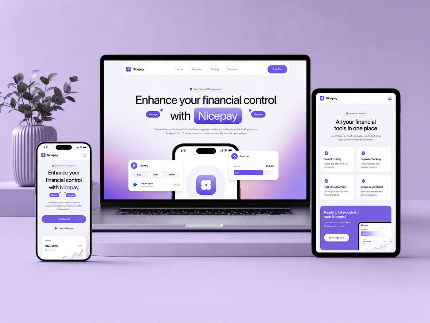 Website design work by Graphiker