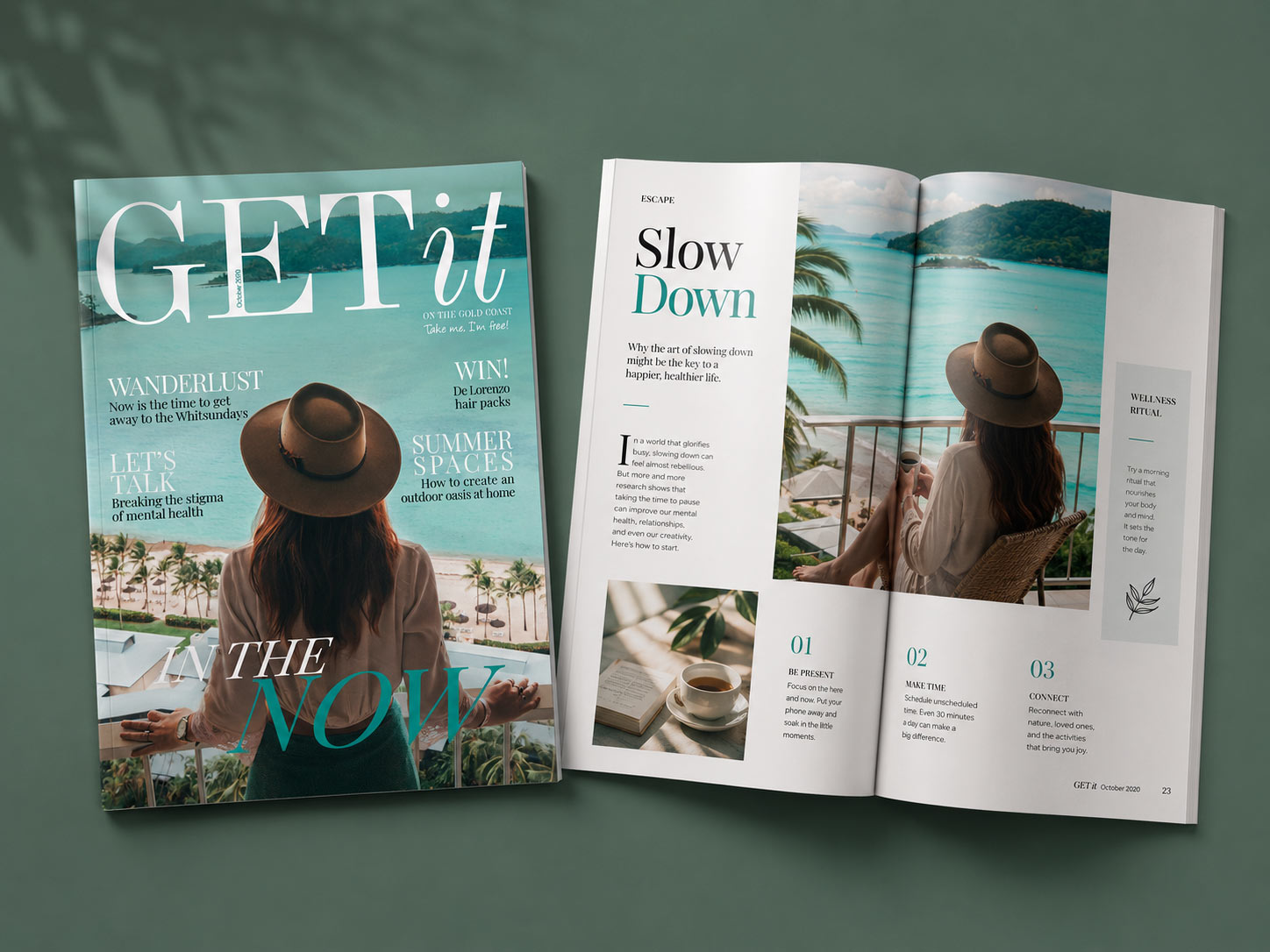 Print and marketing collateral design for Get It — Graphiker