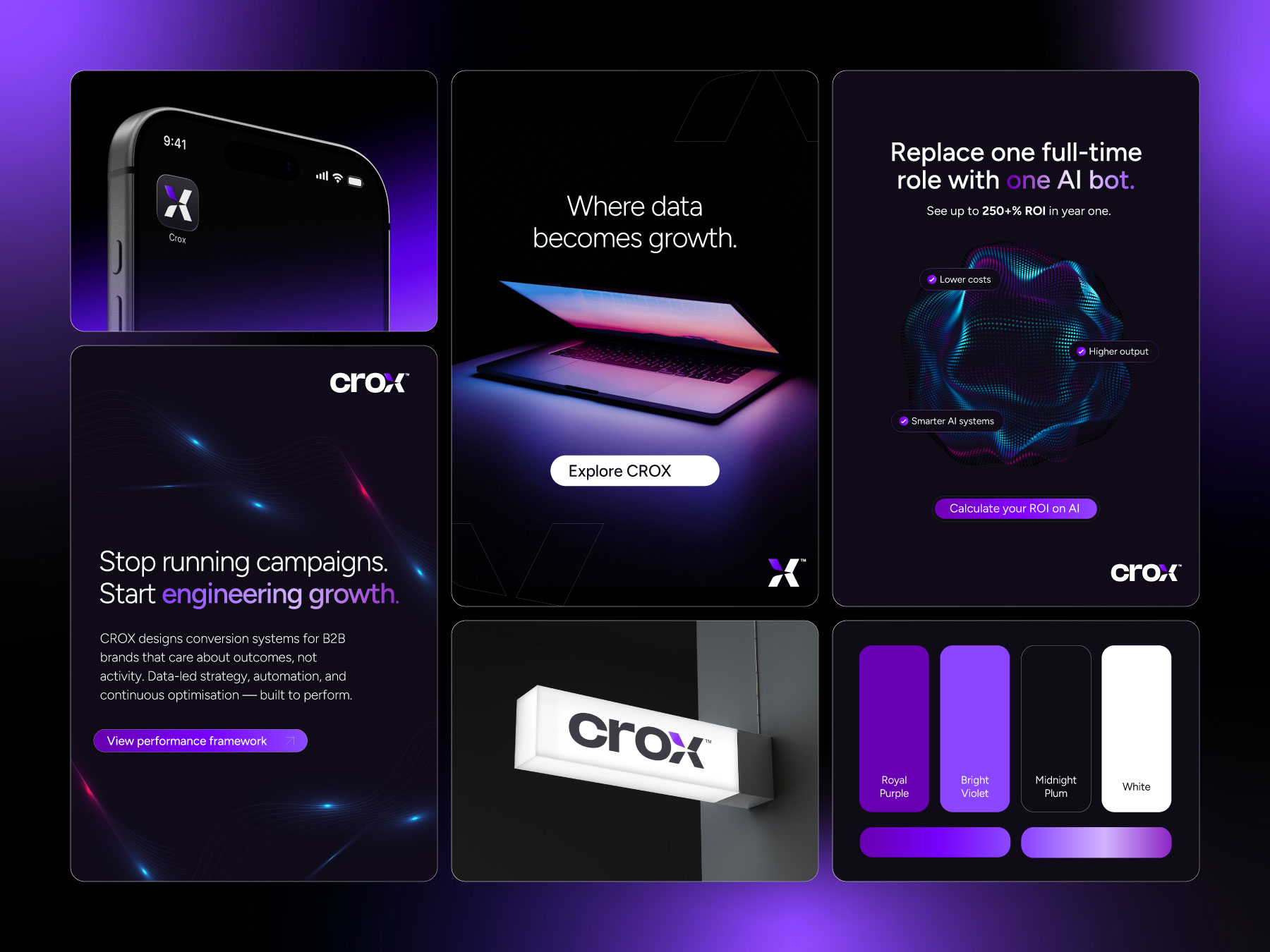 Brand identity design for Crox — Graphiker