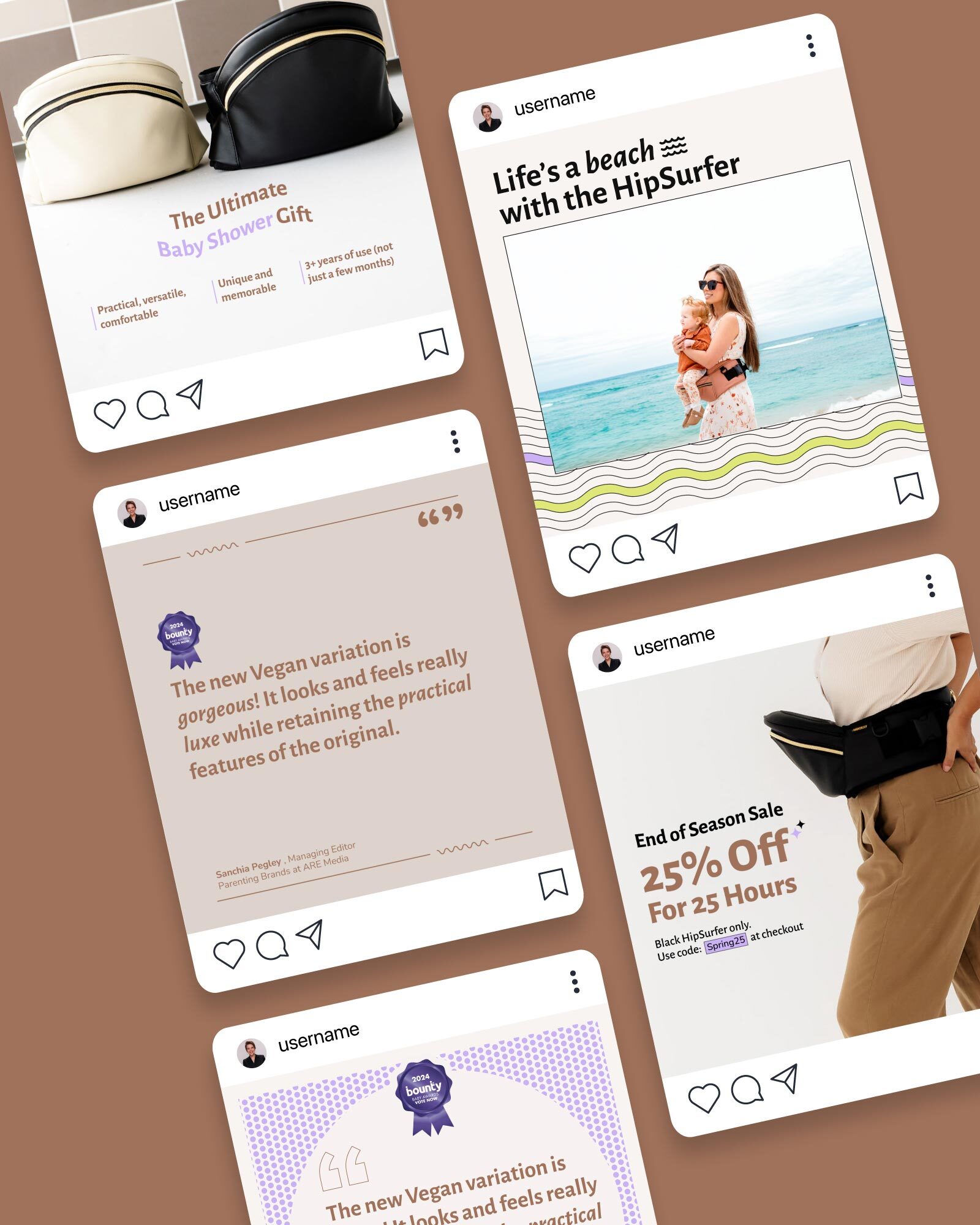 Graphiker social media design portfolio sample