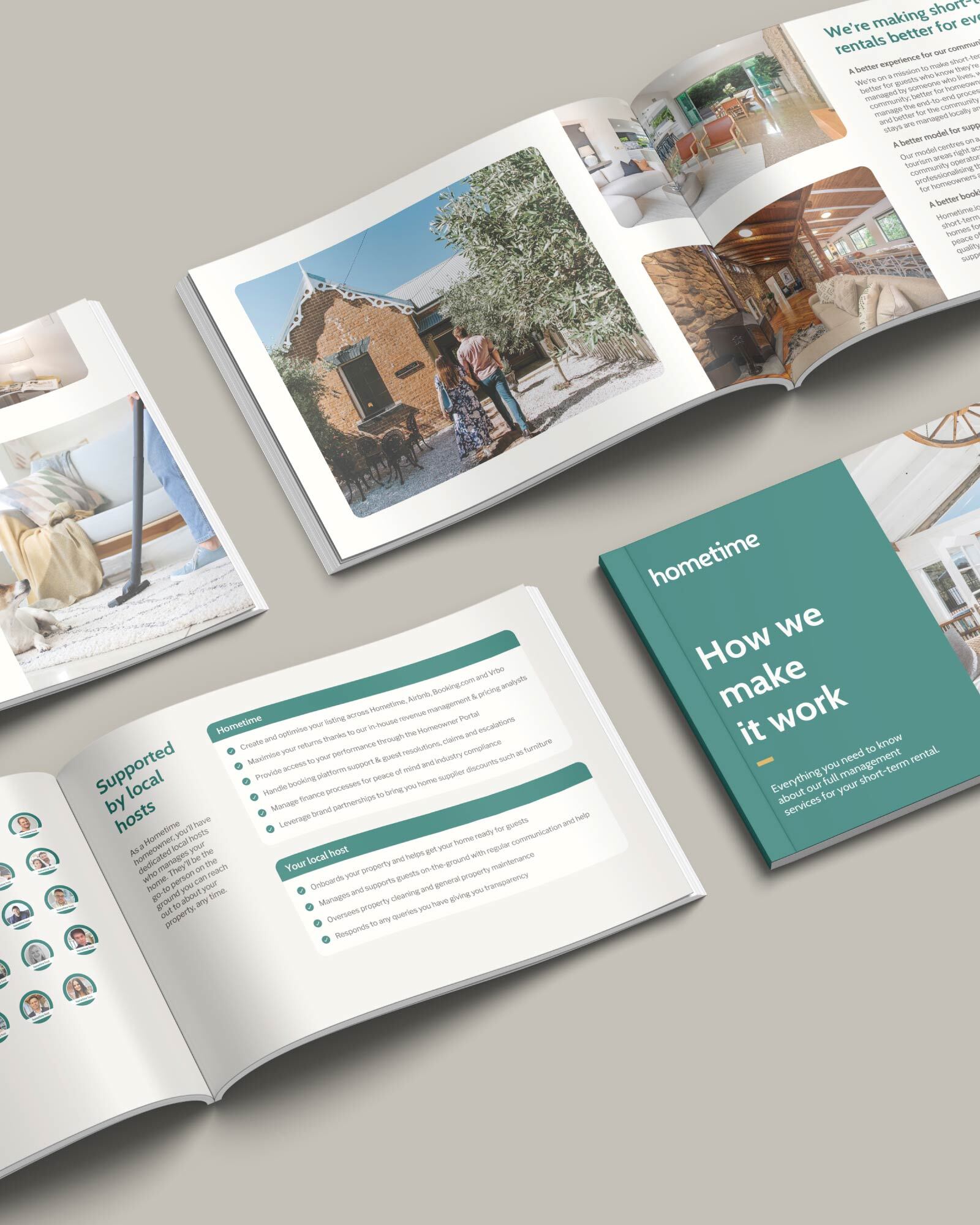 Graphiker print and marketing collateral design portfolio sample